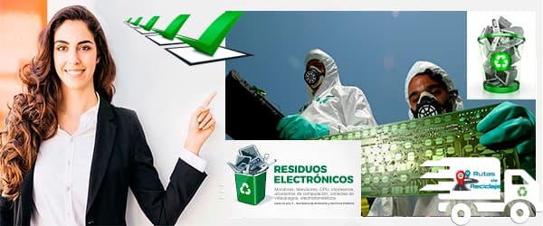 Recolección de RAEE Comercialización, procesamiento y manejo integral de RAEE